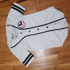 EUC Mickey Mouse baseball shirt